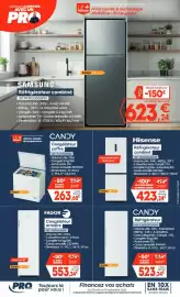 Catalogue Pro&Cie page 4: CANDY Réfrigérateur €523,24, FAGOR Congélateur armoire €553,24