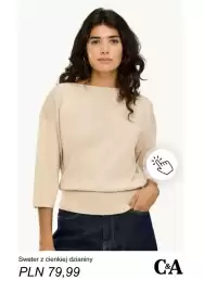 C&A gazetka tydzień 35 Strona 2: Sweter z cienkiej dzianiny C & A €79,99