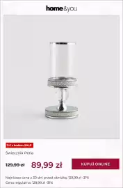 Home&You gazetka Strona 5: Świecznik Perla €89,99