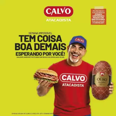 Folheto Calvo Atacadista (válido até 27-08)