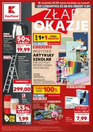 Kaufland gazetka Strona 1: ESPERANZA Czajnik elektryczny Roraima TKK102X/S €19,99, PARKSIDE Drabina wielofunkcyjna €299,00