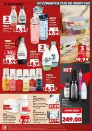 Kaufland gazetka Strona 7: SODASTREAM Butelki €44,99, Saturator Terra €249,00