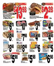 Super Saver weekly ad week 35 Page 2: Landlocked Seafoods EZ Peel Raw White Shrimp €8,98