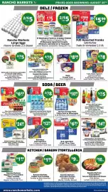 Rancho Markets weekly ad week 35 Page 2: Rancho Markets Yellow Corn Tortillas €1,99, Rancho Markets Assorted Carnitas €9,00