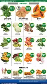 Rancho Markets weekly ad week 35 Page 5: Yucca Yuca €0,99, Sweet Nectarines €1,99