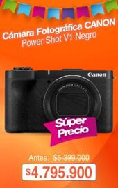Catálogo Alkosto Página 4: Canon - cámara fotográfica power shot v1 €4.795.900,00