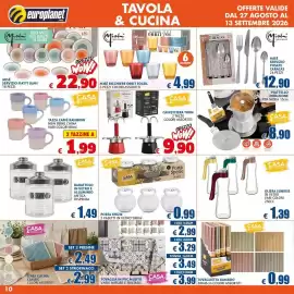 Volantino Europlanet Casa Pagina 10: Piattello induzione per moka 13cm Casa & Kitchen €8,90