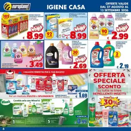 Volantino Europlanet Casa Pagina 6: Spuma di sciampagna lavatrice liquido €2,69