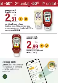 Folleto BonpreuEsclat Página 68: Bonpreu Esciàt cistell de salat €17,15, Heinz tomato ketchup €2,99
