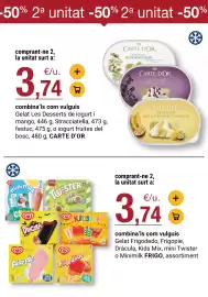 Folleto BonpreuEsclat Página 77: Carte d'or les desserts de iogurt €3,74