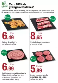 Folleto BonpreuEsclat Página 85: Cuixes de pollastre per a brasa, safata €6,49