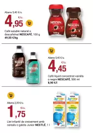 Folleto BonpreuEsclat Página 97: Nescafe classic cafe soluble natural o descafeinat €4,95