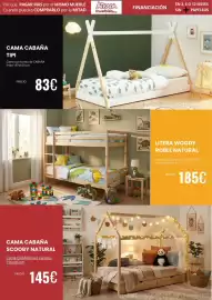 Catálogo Atrapamuebles Página 5: Cama cabaña tipi €83,00, Cama Cabaña Scooby Natural €145,00