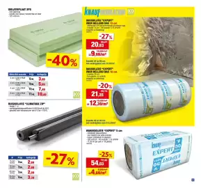 Hubo folder Pagina 3: Buisisolatie Climatube Zip €2,69, Wandisolatie expert €4,69
