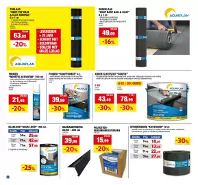 Hubo folder Pagina 5: Bitumenband easyband €10,49, Rooffix activator €21,49