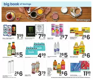 Safeway weekly ad Page 10: Glaceau Smartwater €5,00, Gold Peak Tea €5,00