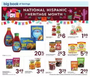 Safeway weekly ad Page 15: Rosarita Refried Beans €3,00, Badia chili €3,29