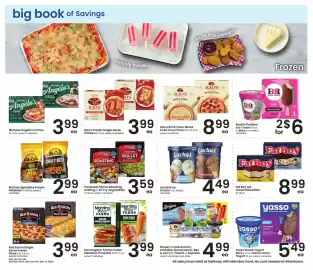 Safeway weekly ad Page 4: Breyer's Carb Smarts, Klondike, Good Humor, Ben & Jerry's, Talenti or Popsicle €4,99