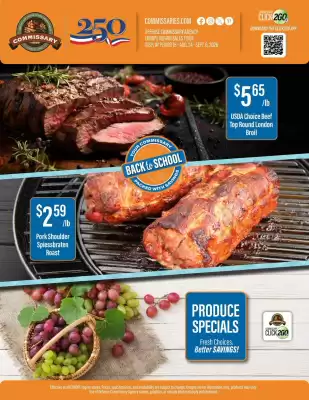 Commissary (valid until 6-09)