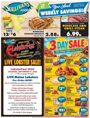Sullivan's Foods (valid until 1-09)