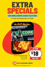 Supa Valu catalogue week 35 Page 1: Core Powerfoods Meal €18,00