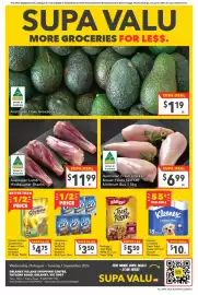 Supa Valu catalogue week 35 Page 5: Australian Fresh Chicken Breast Fillets Skin Off €6,99