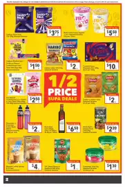 Supa Valu catalogue week 35 Page 7: Greenseas Tuna €1,30, Cadbury Roses Chocolate Box €10,00