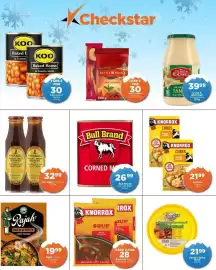 Check Star catalogue Page 5: Mrs Balls Chutney €32,99, Knorrox Soup €28,00