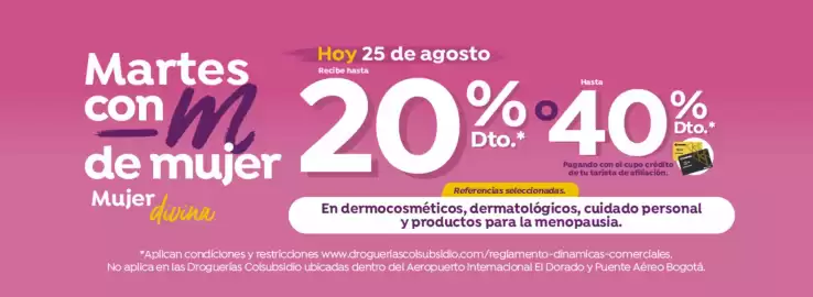 Catálogo Droguerías Colsubsidio Página 1