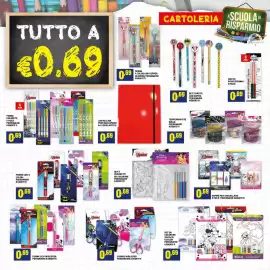 Volantino Risparmio Casa Pagina 15: Set 3 quadretti da colorare personaggi assortiti €0,69, Gomme per cancellare €0,69