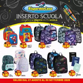 Volantino Risparmio Casa Pagina 9: IMUSICPACK ZAINO €46,90, Comix Super Diario €11,90