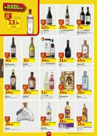 Folheto Auchan semana 35 Página 34: Whisky Novo GRANT'S €16,82, Rum Captain Morgan €14,85