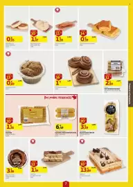 Folheto Auchan semana 35 Página 7: Manteigas Biscoitos de Sintra €3,59, Queques de Noz €0,69