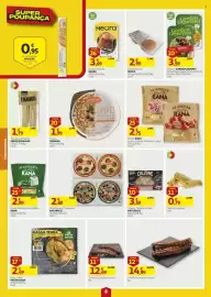 Folheto Auchan semana 35 Página 8: Pizza Romana/Pepperoni NATURACCI €2,69, Ravioli rana €2,75