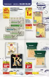 Biedronka gazetka Strona 5: Ser żółty Radamer Światowid €5,49, Ser Kasztelan Sierpc €10,99