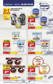 Biedronka gazetka Strona 6: Deser Fantasia Snickers €4,49, Jogurt Fruvita Wyśmienity €0,89