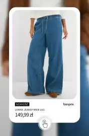 BonPrix katalog Strona 5: Lekkie jeansy wide leg Bonprix €149,99