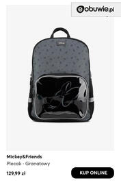 Eobuwie gazetka tydzień 35 Strona 10: Plecak Mickey & Friends granatowy €129,99