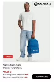 Eobuwie gazetka tydzień 35 Strona 8: Plecak Calvin Klein Jeans granatowy €195,99