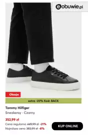 Eobuwie gazetka tydzień 35 Strona 5: Sneakersy Tommy Hilfiger czarne €352,99