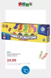 Smyk gazetka tydzień 35 Strona 6: Farby plakatowe Astra 12 kolorów €24,99