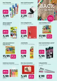 Eurogast Grissemann Flugblatt woche 35 Seite 7: Ursus Collegeblock A4 €2,49, Faber Castell Dosenspitzer €2,29