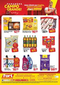 Tabloide Fort Atacadista Página 2: Nestlé - achocolatado em po nescau €9,90, Ypê - amaciante de roupas €8,49