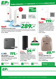 EP Flugblatt Seite 16: Hama Rucksack Premium Lightweight 16,2 €49,99, FRITZ!Repeater 1610 Outdoor €119,00