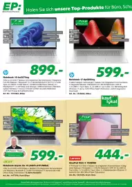 EP Flugblatt Seite 14: Acer Notebook Aspire Go 15 €599,00, Lenovo IdeaPad Slim 3 15AMN8 €444,00