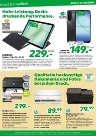 EP Flugblatt Seite 15: Samsung Galaxy Tab A11+ Wi-Fi €229,00, Samsung Galaxy A17 €149,00