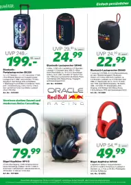 EP Flugblatt Seite 5: Bluetooth-Lautsprecher SK460 €22,99, Bluetooth-Partylautsprecher SK220 €199,00