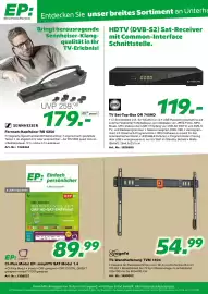 EP Flugblatt Seite 6: Sennheiser Fernseh-Kopfhörer RS 5200 €179,00, CI-Plus Modul EP: simpliTV SAT Modul 1.4 €89,99