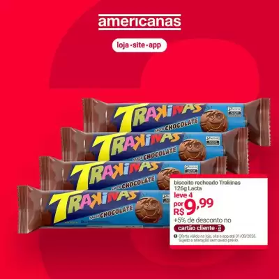 Lojas Americanas (válido até 31-08)