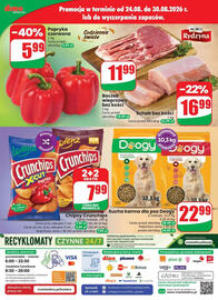 Dino gazetka tydzień 35 Strona 80: Schab bez kości Agro Rydzyna €16,99, Boczek wieprzowy bez kości Agro Rydzyna €11,99